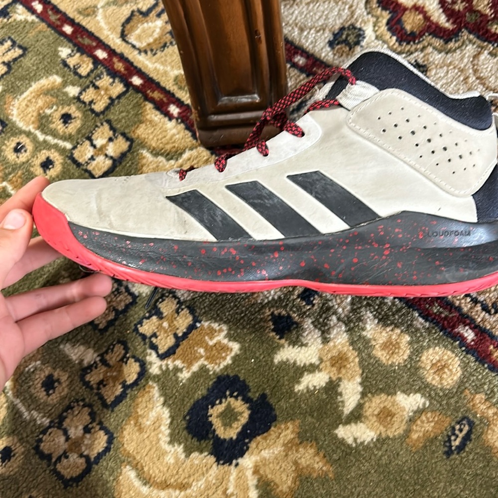 grey adidas shoes